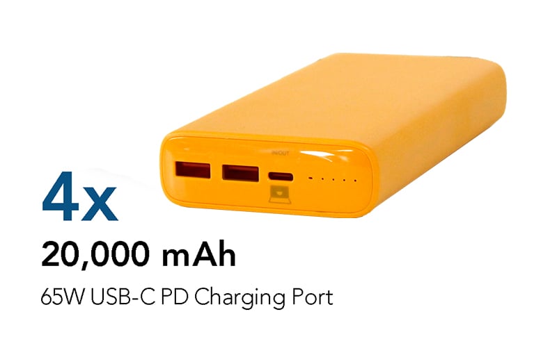 USB-C Active Charge Power Bank Kits